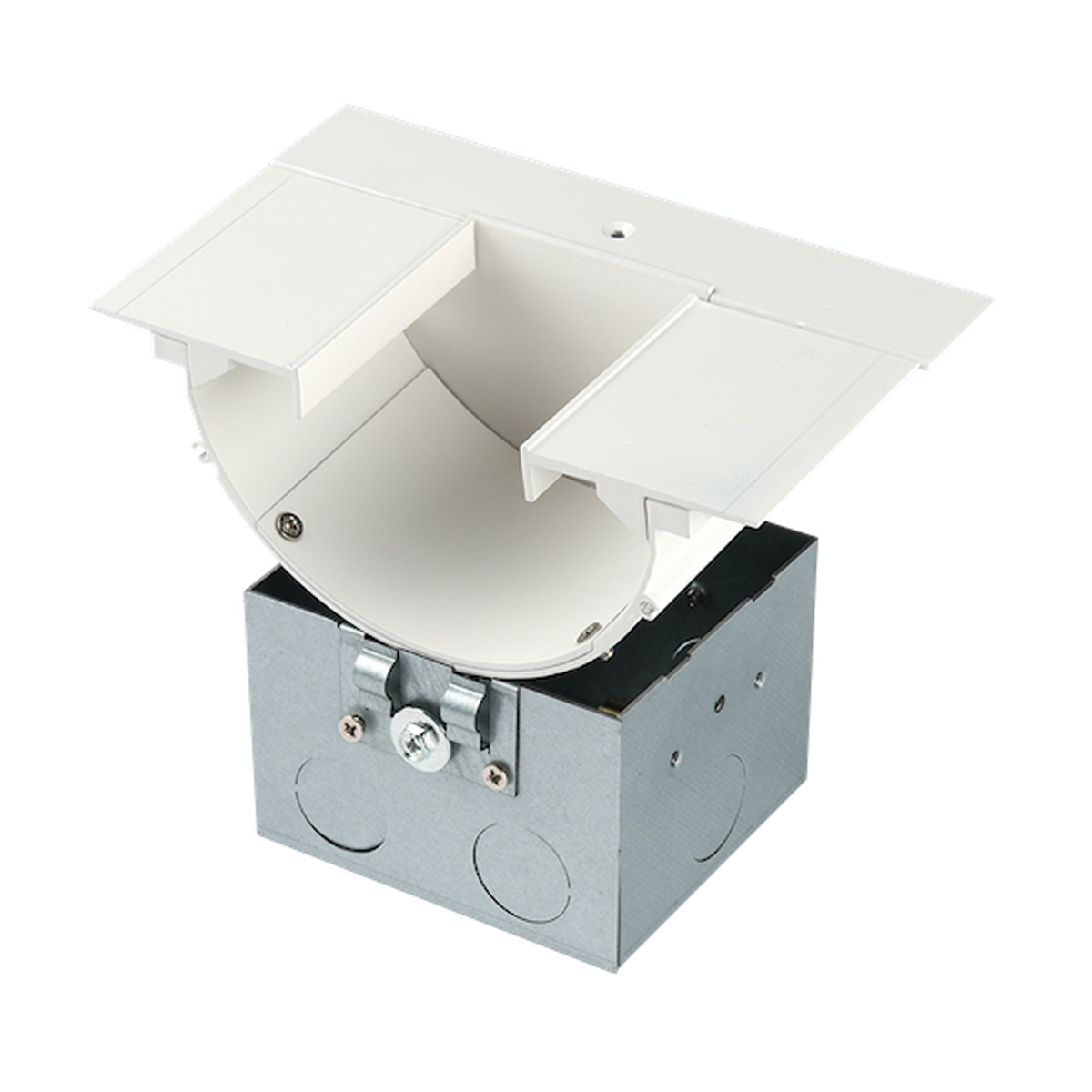 INDIRECT RECESSED CHANNEL POWER FEED